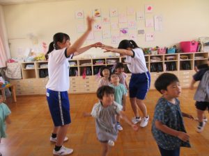 【年中】静岡商業高校の生徒さんと遊んだよ！