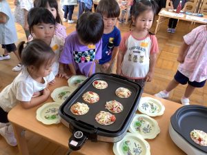 満三歳⭐︎クッキングをしました！