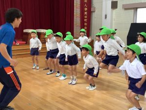年長⭐︎体育指導で跳び箱に挑戦！