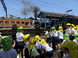 年長⭐︎トーマス号乗車！！