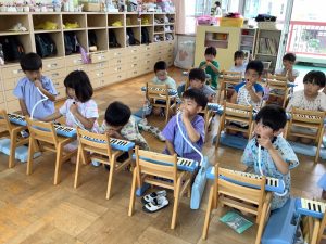 年長⭐︎ピアニカ楽しいね