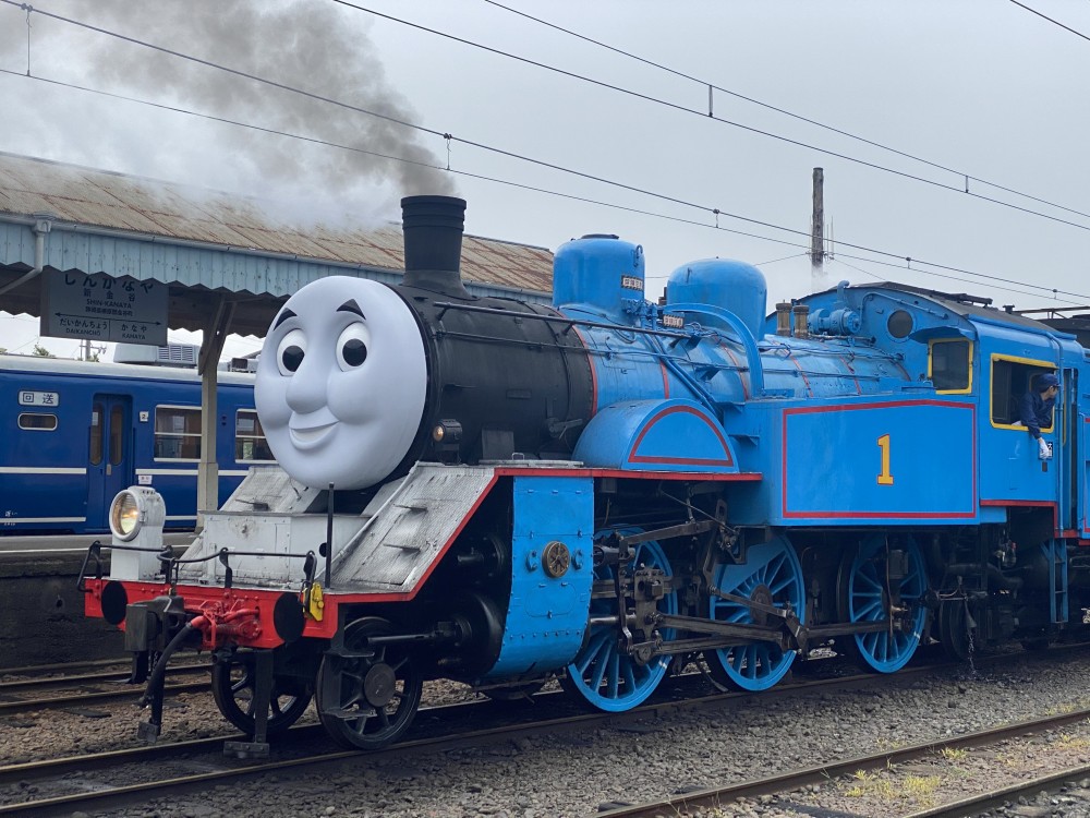 年長⭐︎トーマスに乗ったよ！