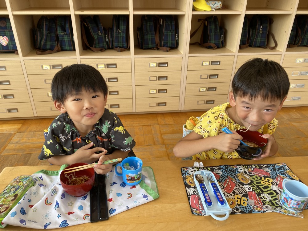 全園児⭐︎そうめんパーティー