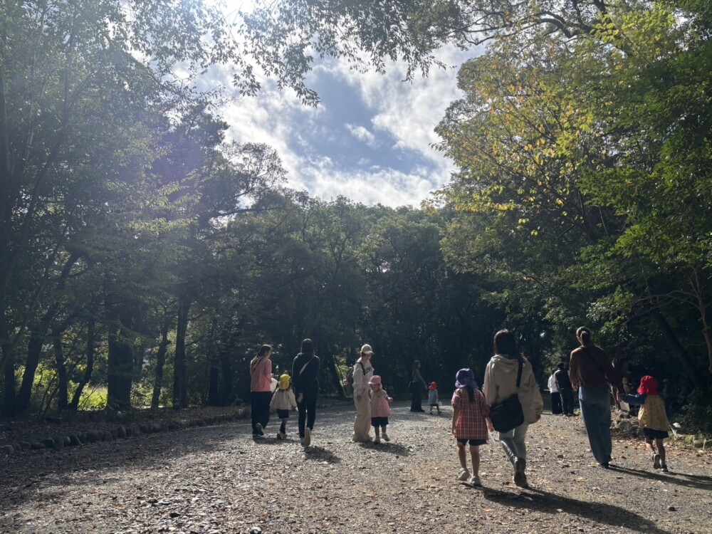 親子遠足で護国神社に行ってきました！！
